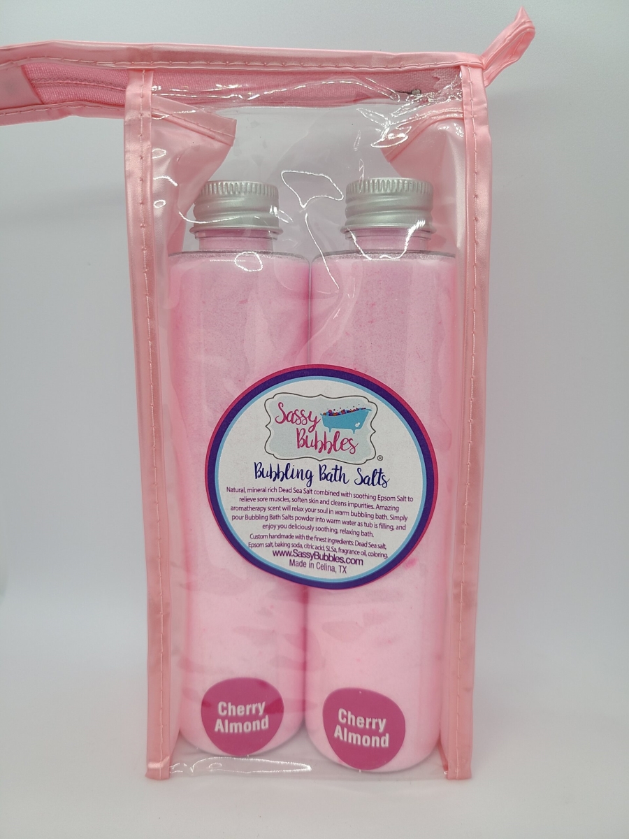 Cherry Almond Bubbling Bath Salt