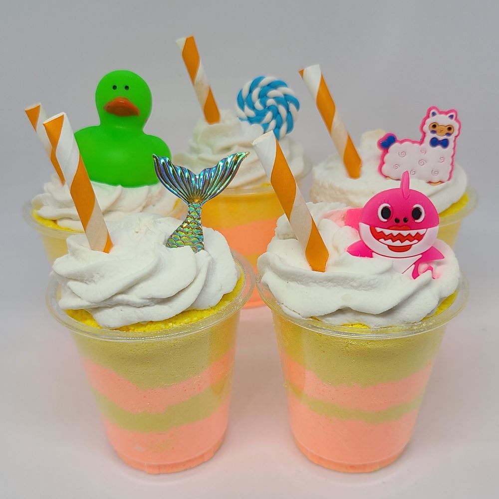 MangoSmoothie Mango Mandarin Bubbling Bath Smoothie Shot