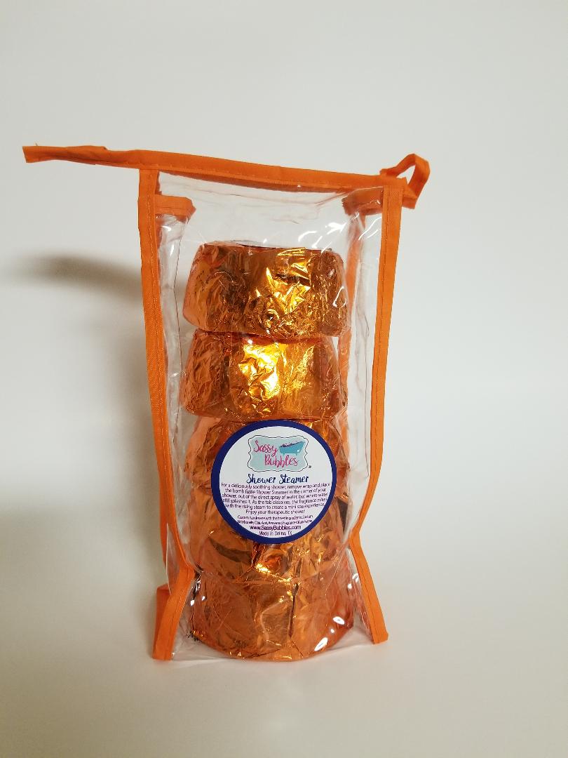Mango Mandarin Shower Steamer, Set of 5