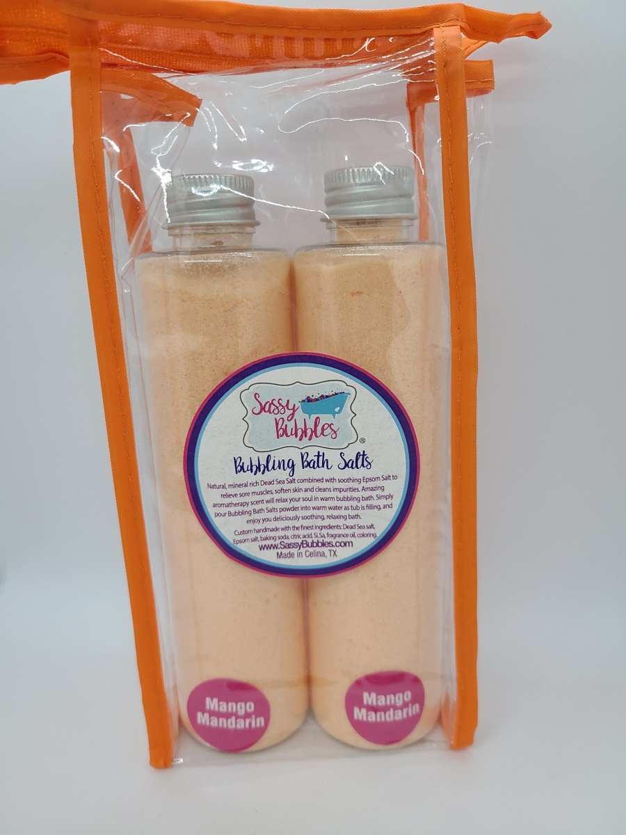 ManSalt Mango Mandarin Bubbling Bath Salt