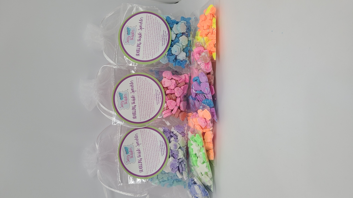 Picture of Sassy Bubbles 3pkSprinkles BUBBLING Bubble Sprinkles