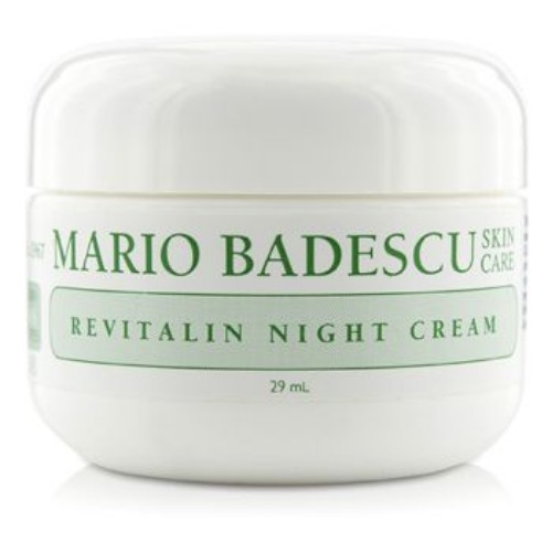 Mario Badescu Revitalin Night Cream for Women Anti Aging Overnight Face Cream Enriched with Collagen, and Vitamin A and E, Ideal for Dry or Sensitive Skin, 1 Oz