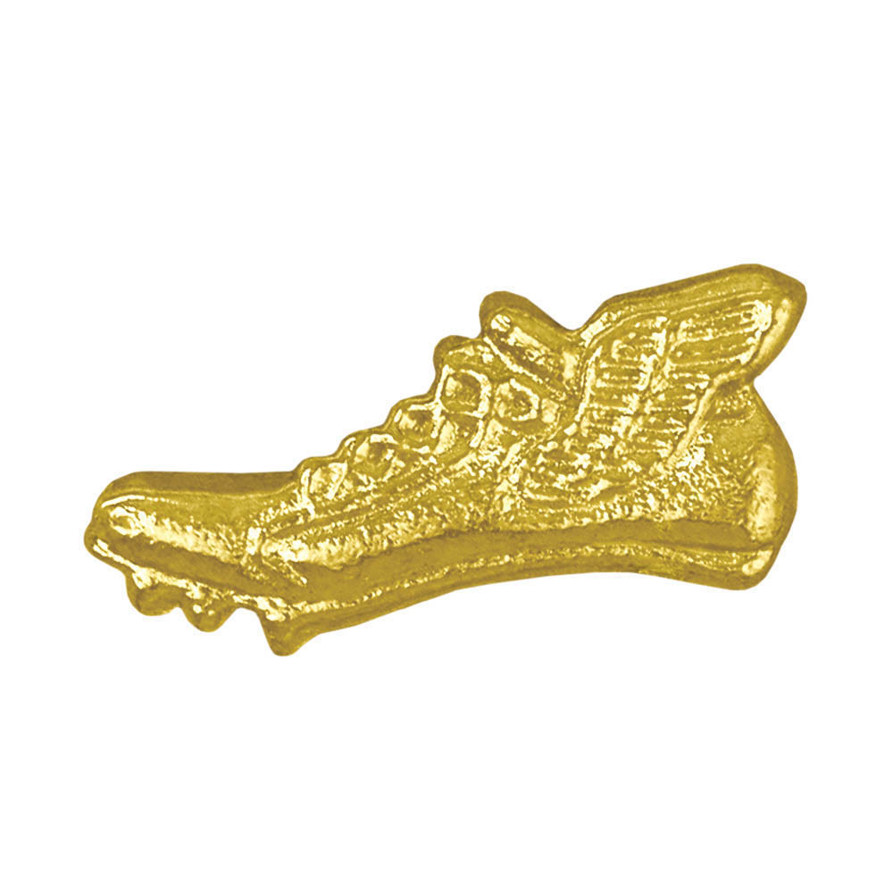 Picture of Simba CL070 1 in. Chenille Winged Track Shoe Lapel Pin&#44; Bright Gold