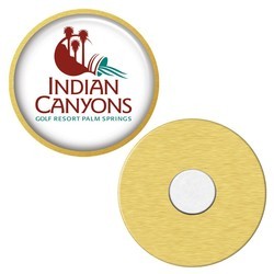 Picture of Simba EXPRESS-SPM5 1.25 in. Round Express Vibraprint Magnetic Lapel Pin