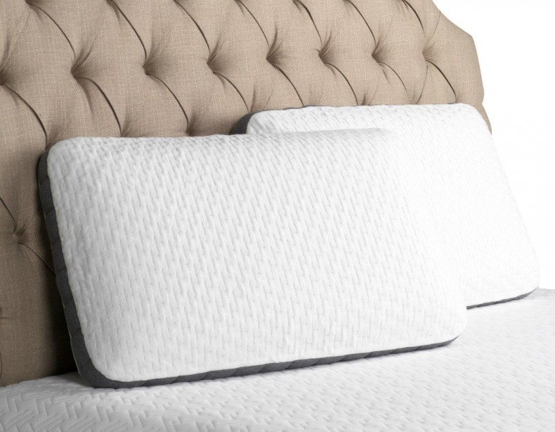 PBDGEL-Q Bamboo & Cooling Gel Pillow, Charcoal - Queen Size