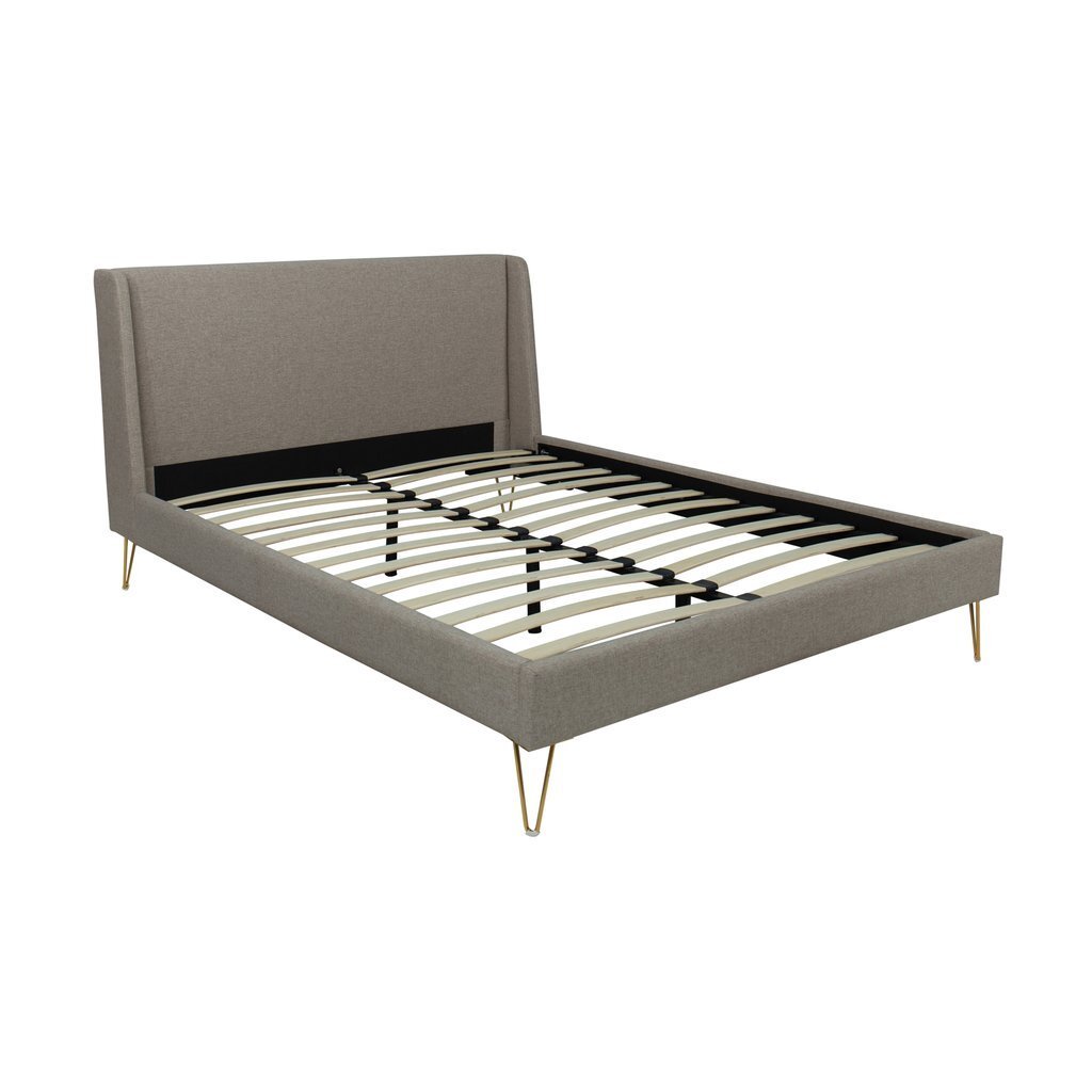UBZOE-EK Zoey Upholstered Bed Frame - King Size