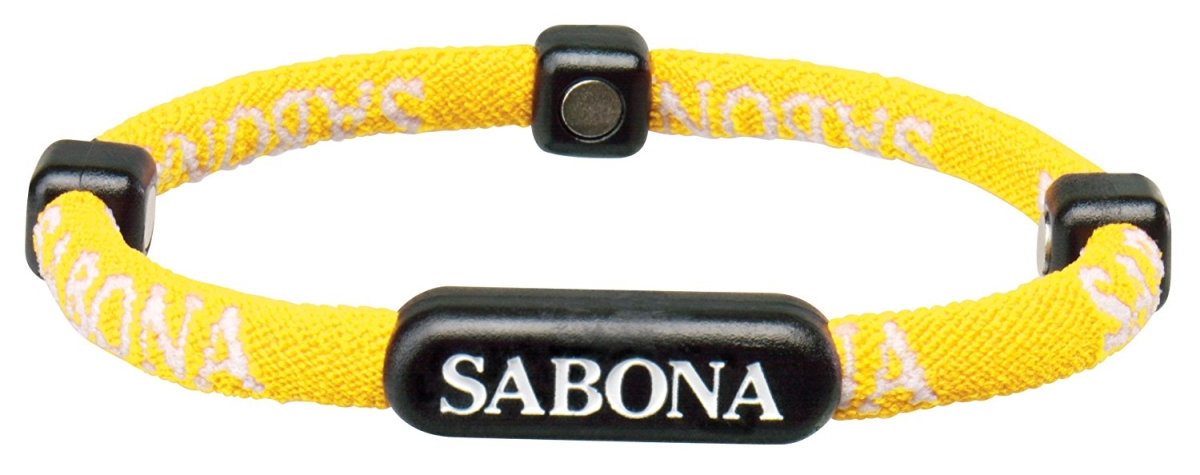 Picture of Sabona 18650 Athletic Bracelet, Yellow - Extra Small