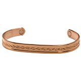 52970 Tudor Copper & Magnetic Wristband - Extra Large