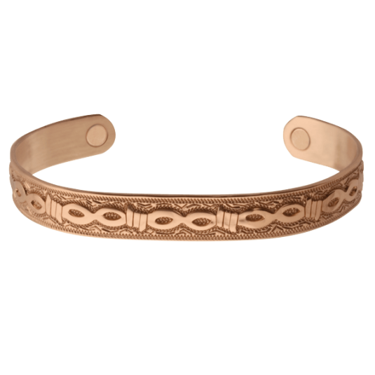 54665 Copper Barb Magnetic Wristband - Large