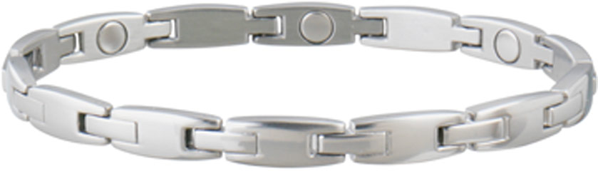 Picture of Sabona 64570 Ladies Magnetic Link Bracelet Stainless - Large & Extra Large