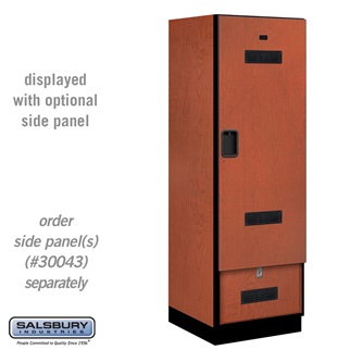 30074CHE 24 in. Designer Wood Gear Locker, Cherry - 6 ft. x 24 in.