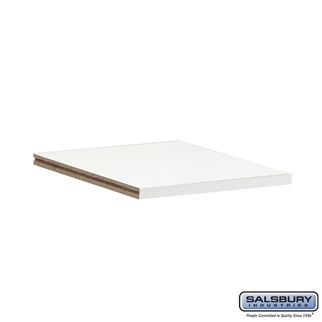 Picture of Salsbury 31092WHT 12 in. Compartment Shelf for Cubbies&#44; White