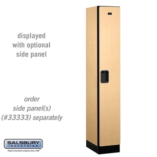 Picture of Salsbury 31168MAP 12 in. Single Tier Designer Wood Locker&#44; Maple - 1 x 6 ft. x 18 in.