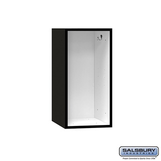 Picture of Salsbury 31224BLK 12 x 24 in. Rectangle Wood Cubby&#44; Black