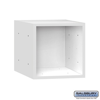 Picture of Salsbury 31515WHT 15 in. Cube Wood Cubby&#44; White