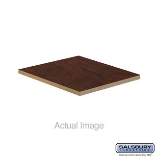 Picture of Salsbury 33347MAH 15 x 15 in. Flat Top Filler - In-Line - for Designer Wood Locker&#44; Mahogany