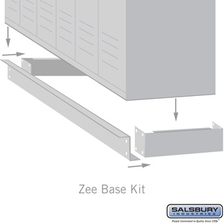 77571TN 6 ft. x 4 x 21 in. Zee Base Kit for Metal Locker, Tan