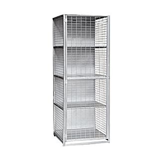 Large Security Cage Storage Locker - Unassembled