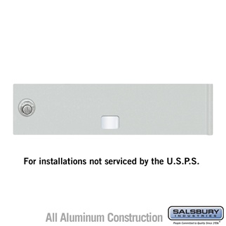 3771 Plexiglass Window for 4C Horizontal Mailbox Door for Mailboxes Not Serviced by the USPS, 1.125 x 0.875 in.