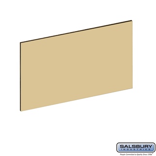 Plastic Window for Brass Mailbox No.1 & 3 Door, Tan - 2.5 x 1.5 x 0.25 in.