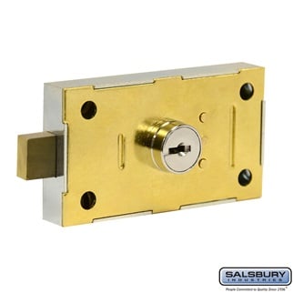 Commercial Lock for Letter Box & Receptacle with 2 Keys, 3.5 x 2 x 0.75 in.