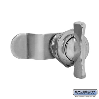 Thumb Latch for Aluminum Mailbox Door, 1 x 1 x 2 in.