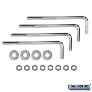 3294 Pedestal Mounting Kit for Universal Pedestal - 0.5 x 2 x 8 in.