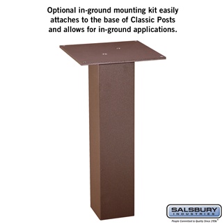 4896 In-Ground Mounting Kit for Classic Mailbox Post