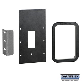 30095-CK Designer Wood Locker Replacement Lock Conversion Kit for Resettable Combination Locks - 8.12 x 4.5 x 2 in.