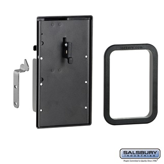 33301-CK Designer Wood Locker Replacement Lock Conversion Kit for Standard Lift Up Hasp - 8.12 x 4.5 x 2 in.