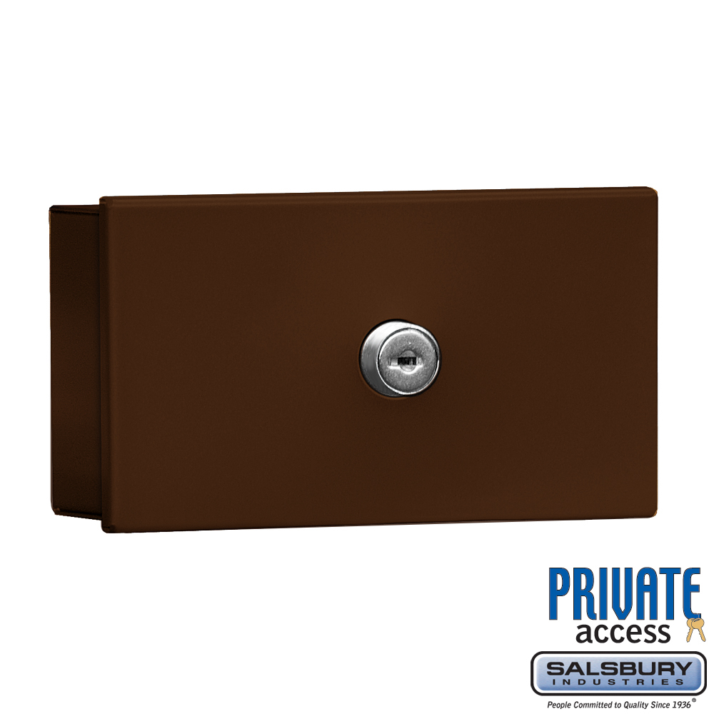 6 x 3.25 x 2 in. Salsbury Key Keeper - Surface Mounted - Private Access, Bronze