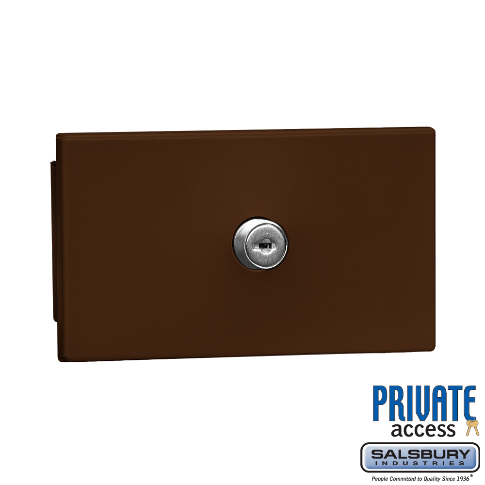 6 x 3.25 x 2 in. Key Keeper - Recessed Mounted - Private Access, Bronze