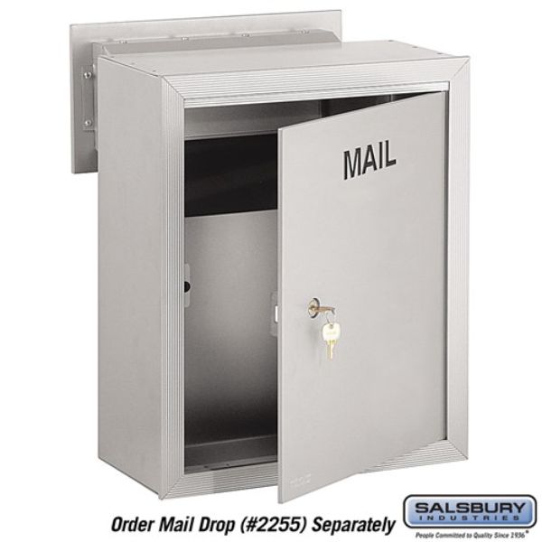 2266B-MR Custom Door Engraving & Black Filled for Mail Receptacle