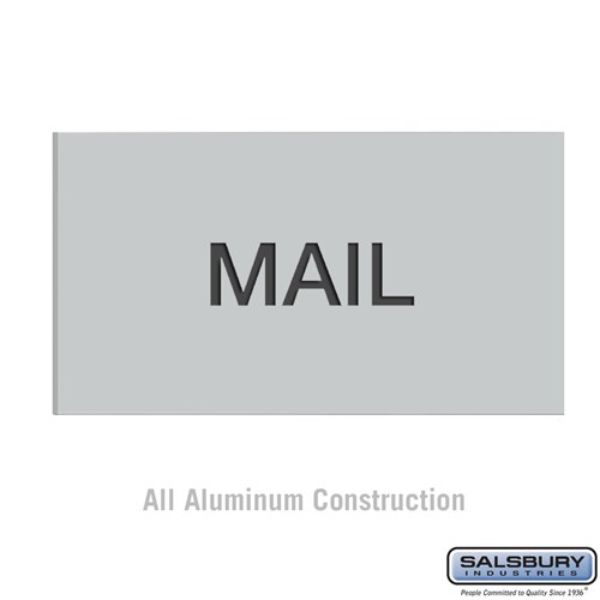 3766B Custom Door Engraving & Black Filled for 4C Receptacle Bin & Collection Box