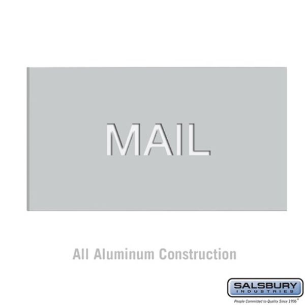 3766R Custom Door Engraving for 4C Receptacle Bin & Collection Box & Regular
