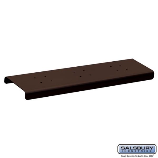 4382BRZ Spreader 2 Wide for Roadside Mailbox & Mail Chest, Bronze
