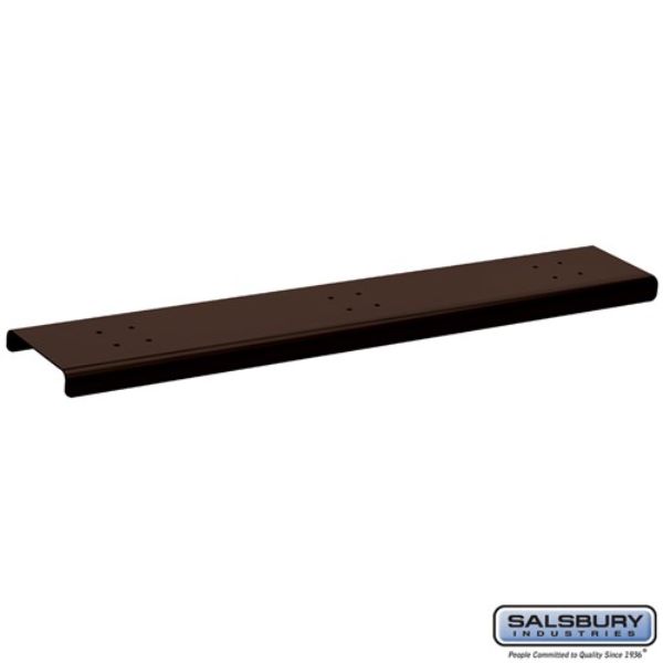 4383BRZ Spreader 3 Wide for Roadside Mailbox & Mail Chest, Bronze