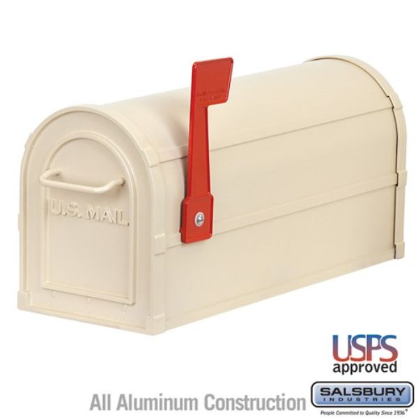 4850SAN Heavy Duty Rural Mailbox, Sandstone