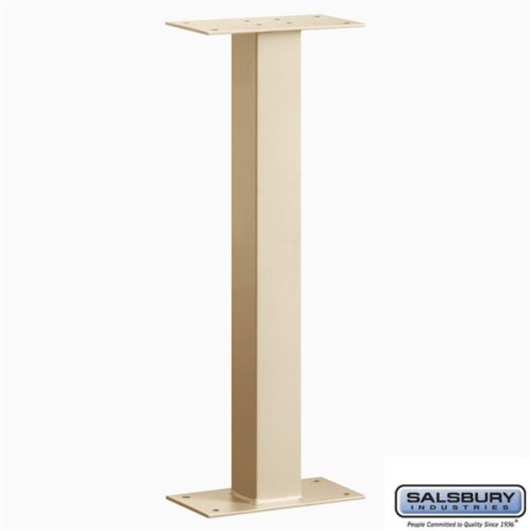 4865SAN Standard Bolt Mounted Mailbox Post, Sandstone