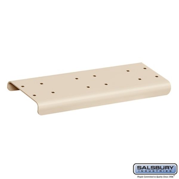 4882SAN Spreader 2 Wide for Rural Mailboxes, Sandstone