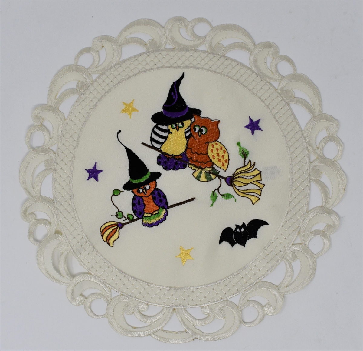 8 in. Halloween Owl Doily