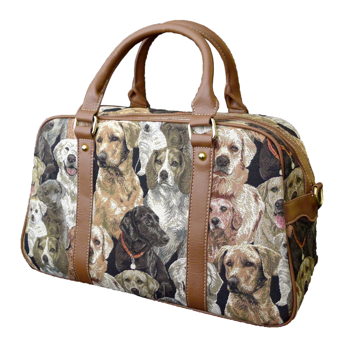 Picture of Sinobrite 18868-Dog Tapestry Carry On Bag - Dog