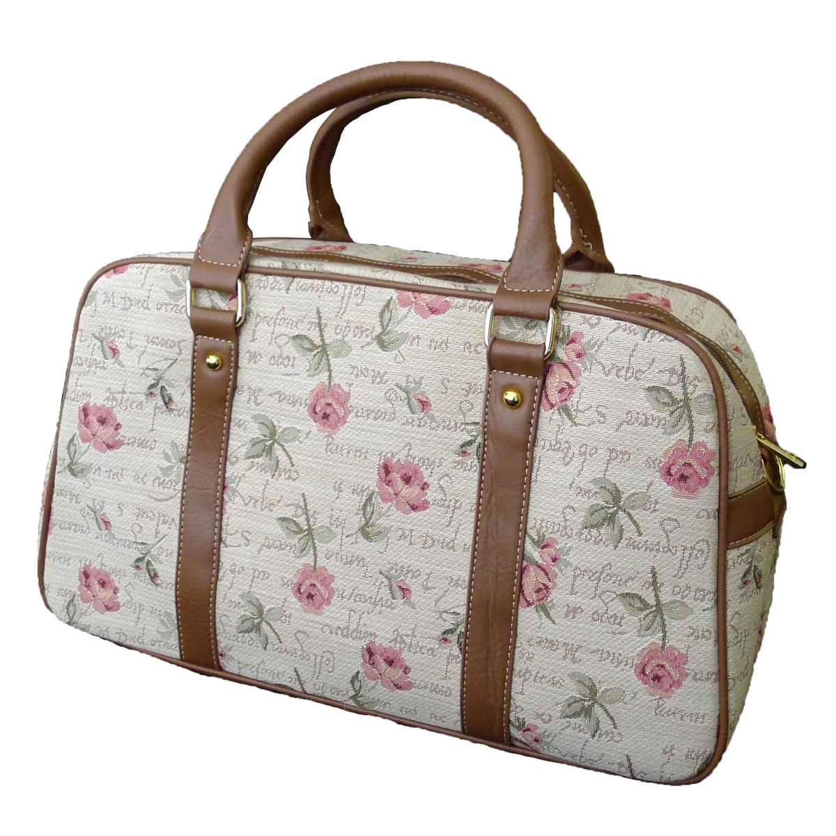 Picture of Sinobrite 18868-English Rose Tapestry Carry On Bag - English Rose