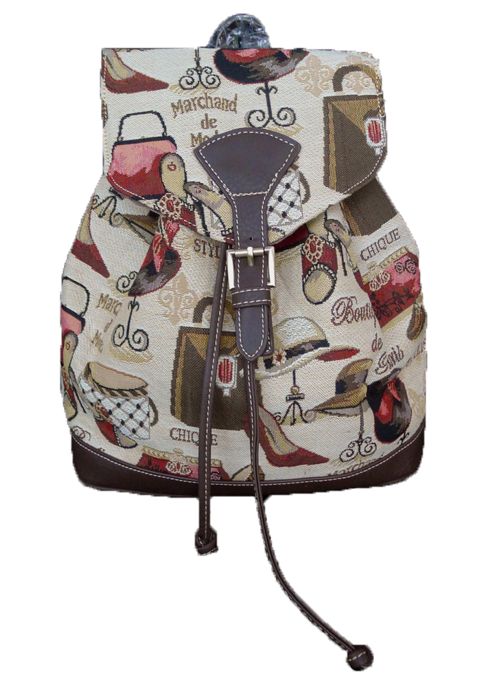 25481-Boutique Tapestry Backpack - Boutique