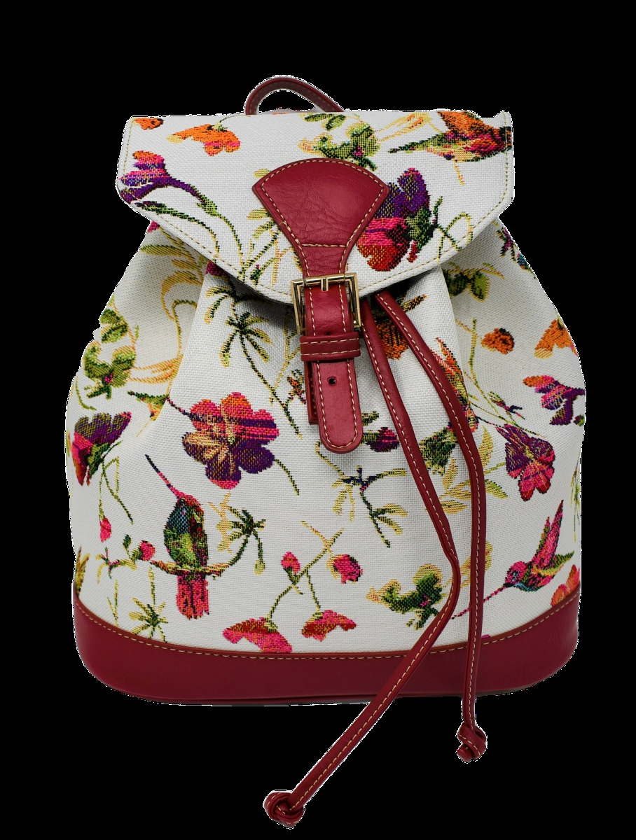 25481-Hummingbird Tapestry Backpack - Hummingbird