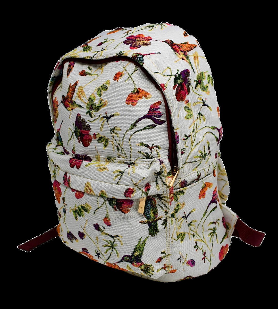 25482-Hummingbird Tapestry Large Backpack - Hummingbird