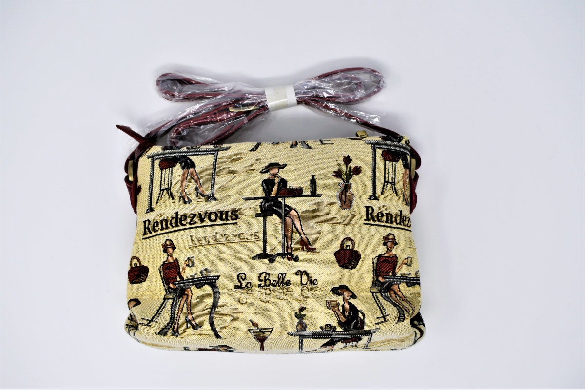 2718-Rendezvous Tapestry Cross-Body Small Purse - Rendezvous