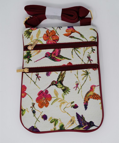 Tapestry Vertical Body Bag - Hummingbird