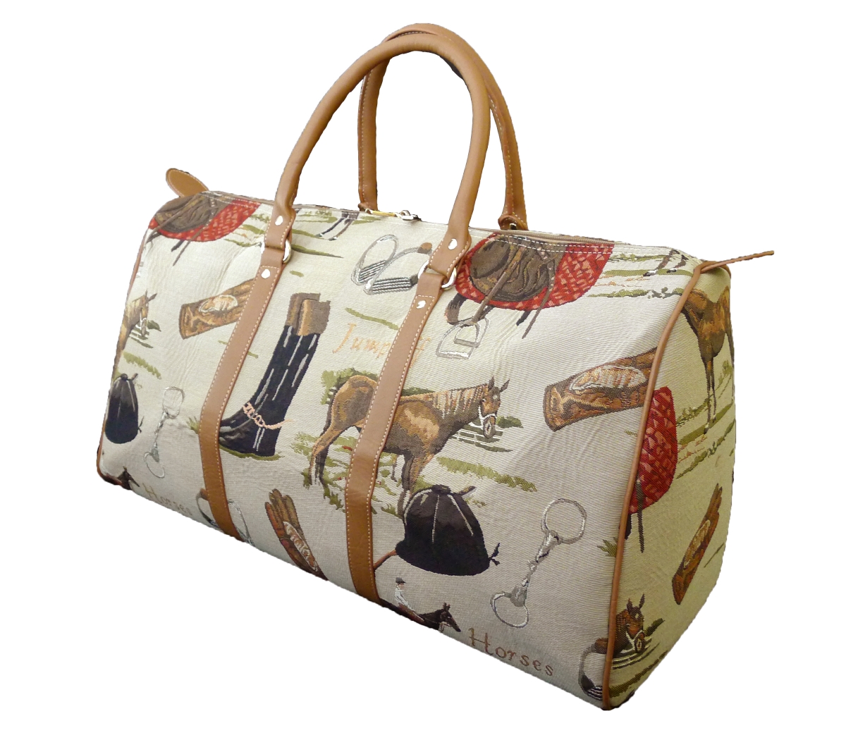 Tapestry Duffle Bag - Horse