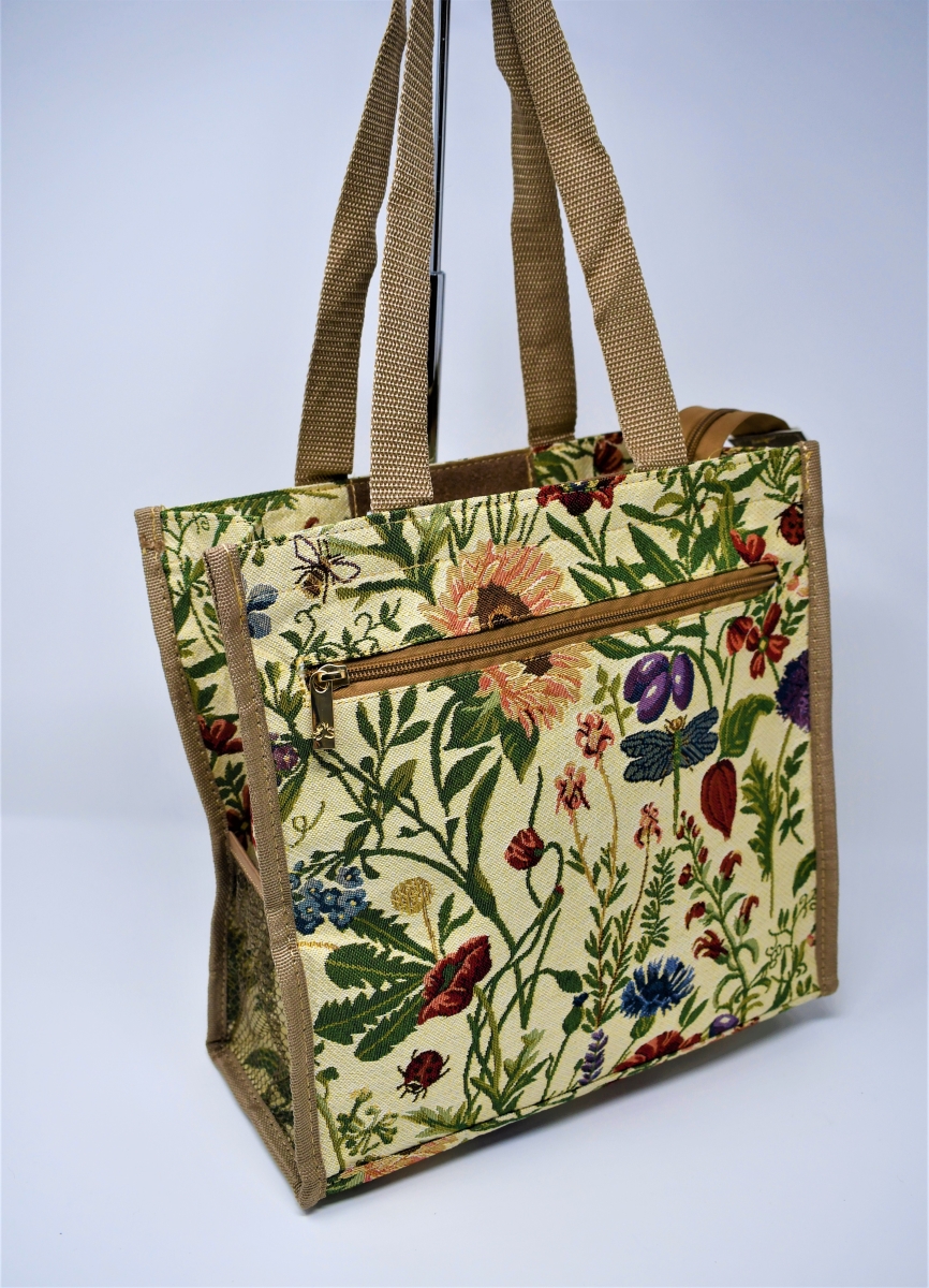 Tapestry Shopper - Morning Garden
